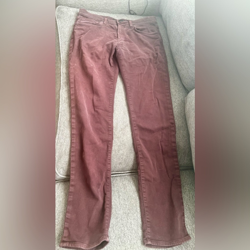 Brown boot cut jeans